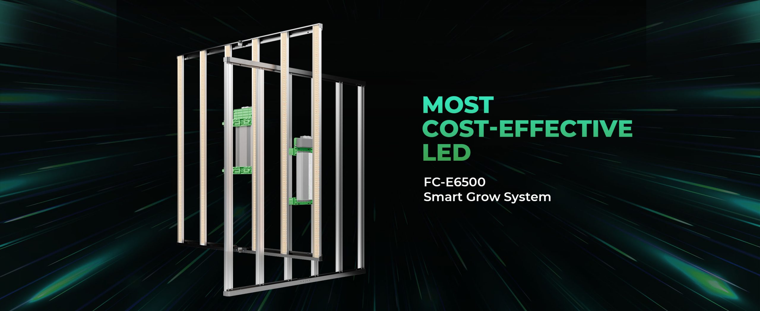 mars hydro FC-E6500 LED grow lights-smart grow system